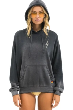 Hoodies | Hoodies | Aviator Nation BOLT STITCH 2 RELAXED PULLOVER HOODIE - FADED SMOKE FADEDSMOKE