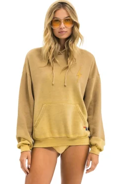 Hoodies | Hoodies | Aviator Nation BOLT STITCH 2 RELAXED PULLOVER HOODIE - FADED TAN FADEDTAN