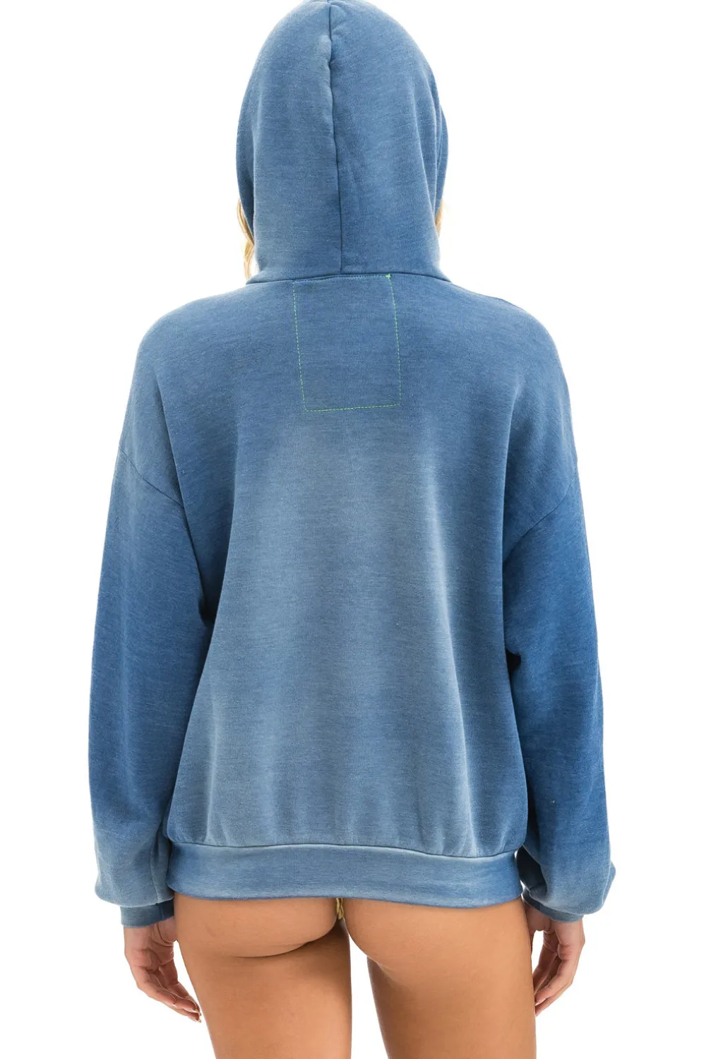 Hoodies | Hoodies | Aviator Nation BOLT STITCH 2 RELAXED PULLOVER HOODIE - FADED WATER FADEDWATER