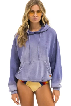 Hoodies | Hoodies | Aviator Nation BOLT STITCH 2 RELAXED PULLOVER HOODIE - FADED GRAPE FADEDGRAPE