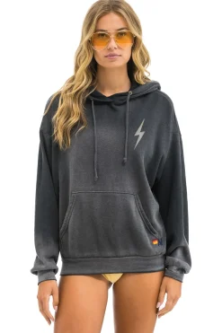 Hoodies | Hoodies | Aviator Nation BOLT STITCH 2 RELAXED PULLOVER HOODIE - FADED SMOKE FADEDSMOKE