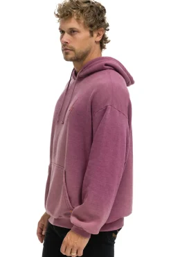 Hoodies | Hoodies | Aviator Nation BOLT STITCH 2 RELAXED PULLOVER HOODIE - FADED BERRY FADEDBERRY