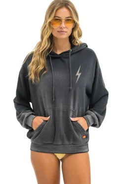 Hoodies | Hoodies | Aviator Nation BOLT STITCH 2 RELAXED PULLOVER HOODIE - FADED SMOKE FADEDSMOKE