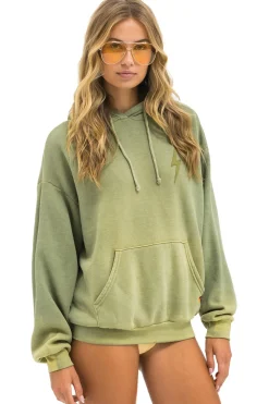 Hoodies | Hoodies | Aviator Nation BOLT STITCH 2 RELAXED PULLOVER HOODIE - FADED ARMY FADEDARMY