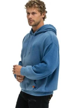 Hoodies | Hoodies | Aviator Nation BOLT STITCH 2 RELAXED PULLOVER HOODIE - FADED WATER FADEDWATER