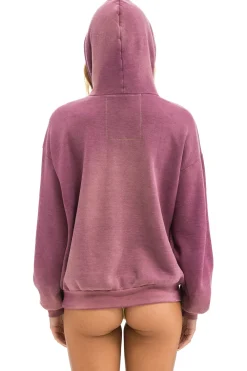 Hoodies | Hoodies | Aviator Nation BOLT STITCH 2 RELAXED PULLOVER HOODIE - FADED BERRY FADEDBERRY