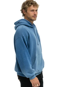 Hoodies | Hoodies | Aviator Nation BOLT STITCH 2 RELAXED PULLOVER HOODIE - FADED WATER FADEDWATER