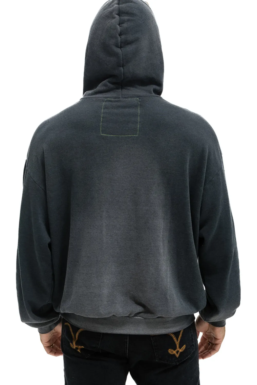 Hoodies | Hoodies | Aviator Nation BOLT STITCH 2 RELAXED PULLOVER HOODIE - FADED SMOKE FADEDSMOKE