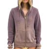Hoodies | Hoodies | Aviator Nation BOLT STITCH 2 ZIP HOODIE - FADED MOCHA FADEDMOCHA