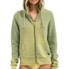 Hoodies | Hoodies | Aviator Nation BOLT STITCH 2 ZIP HOODIE - FADED ARMY FADEDARMY