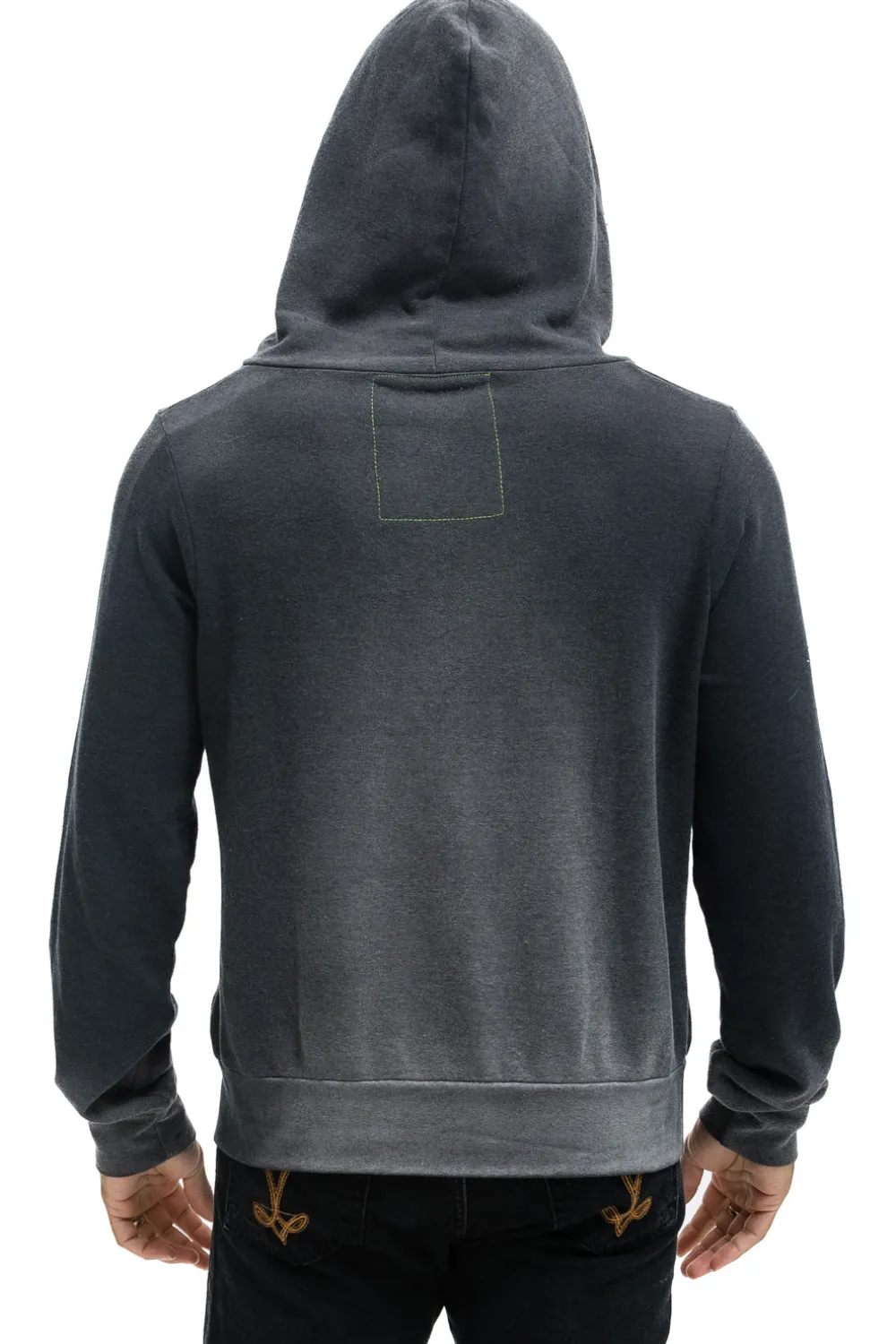 Hoodies | Hoodies | Aviator Nation BOLT STITCH 2 ZIP HOODIE - FADED SMOKE FADEDSMOKE