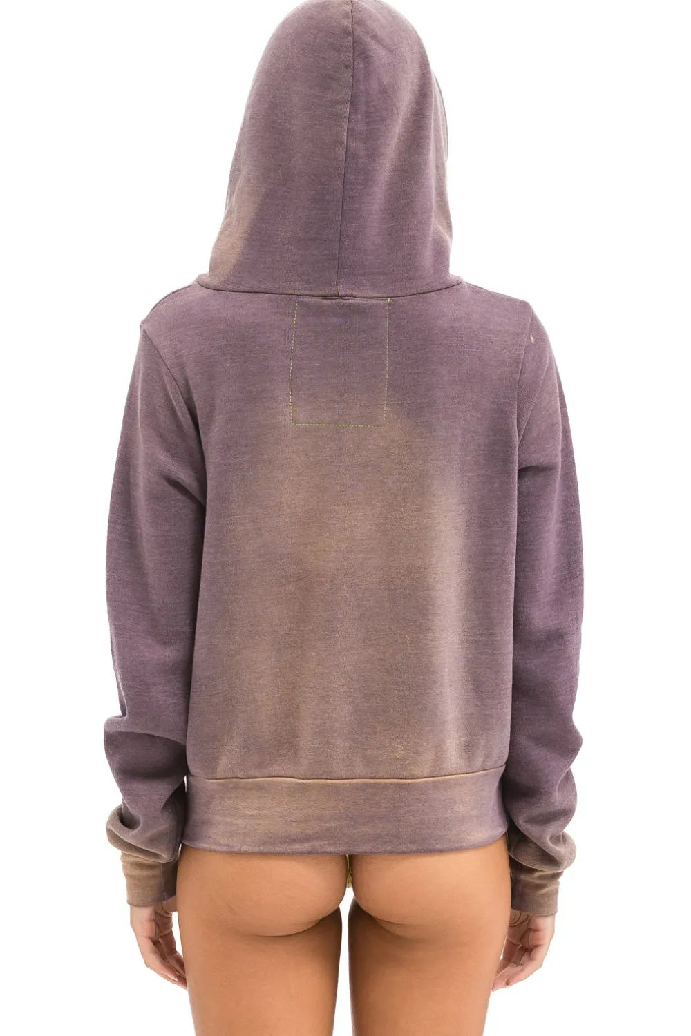 Hoodies | Hoodies | Aviator Nation BOLT STITCH 2 ZIP HOODIE - FADED MOCHA FADEDMOCHA