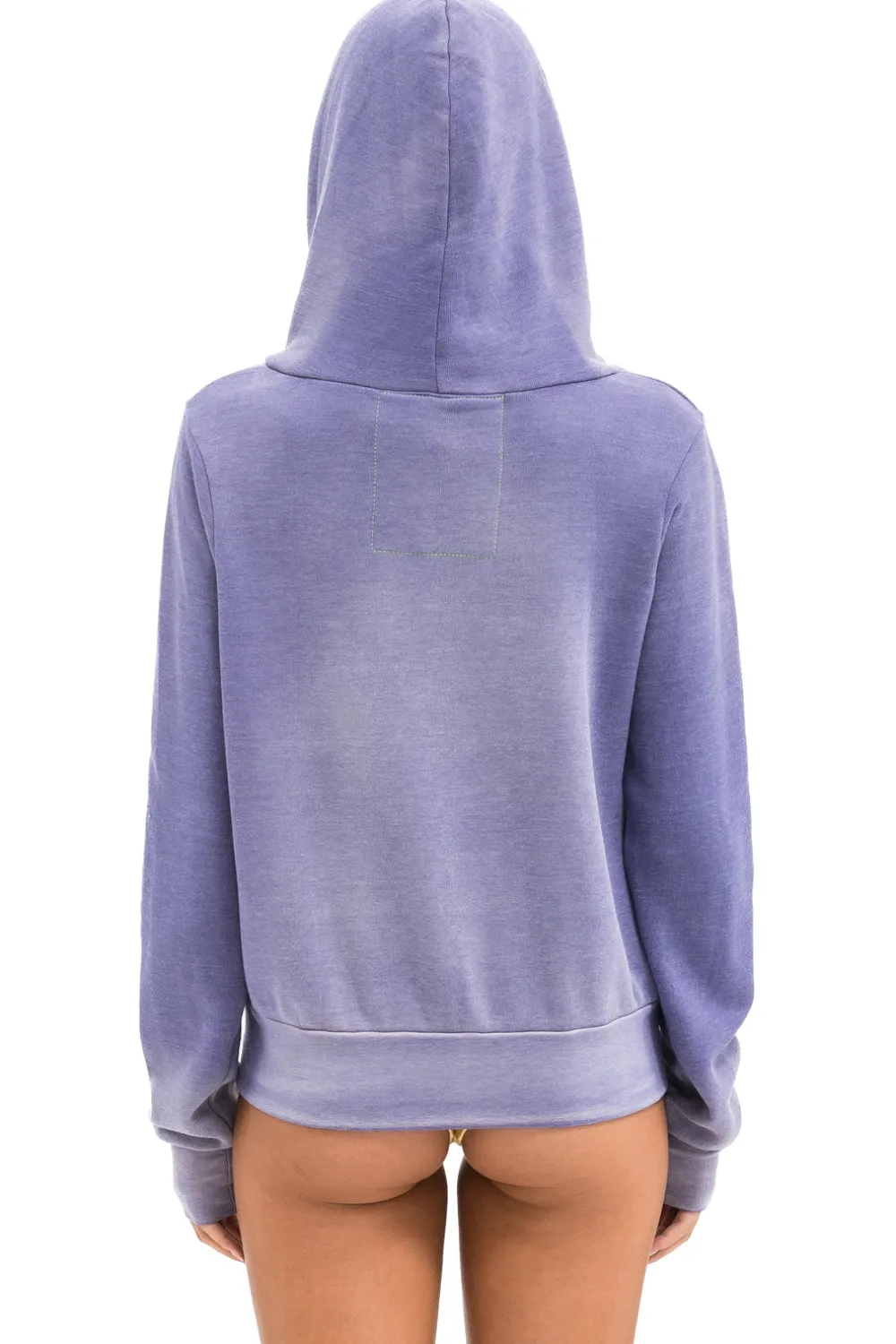 Hoodies | Hoodies | Aviator Nation BOLT STITCH 2 ZIP HOODIE - FADED GRAPE FADEDGRAPE
