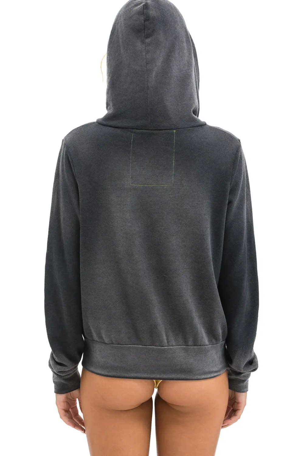 Hoodies | Hoodies | Aviator Nation BOLT STITCH 2 ZIP HOODIE - FADED SMOKE FADEDSMOKE