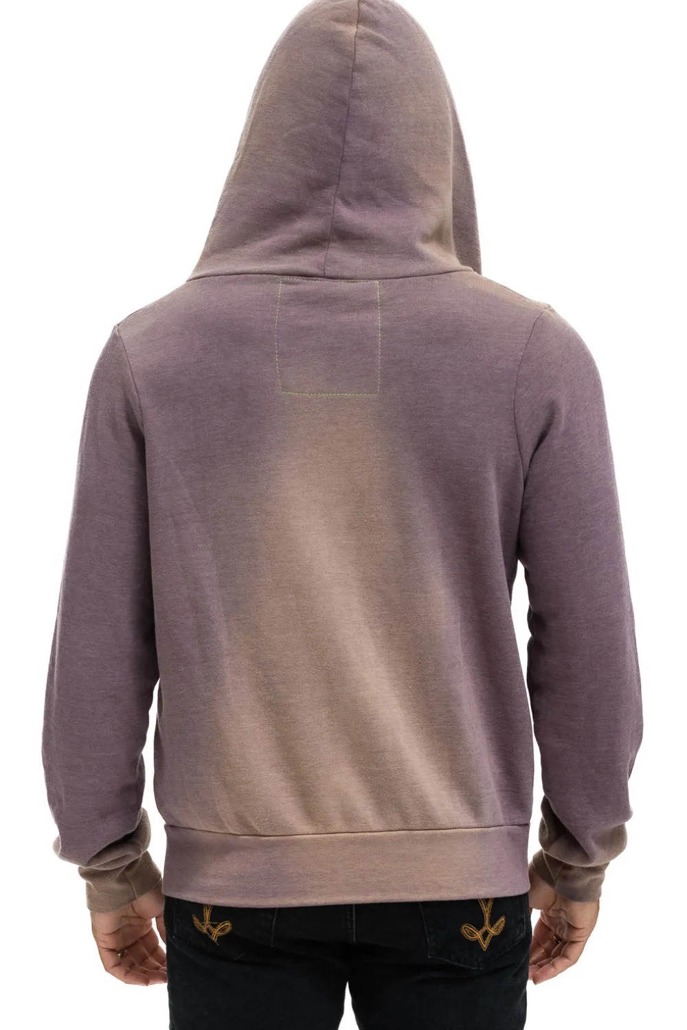 Hoodies | Hoodies | Aviator Nation BOLT STITCH 2 ZIP HOODIE - FADED MOCHA FADEDMOCHA