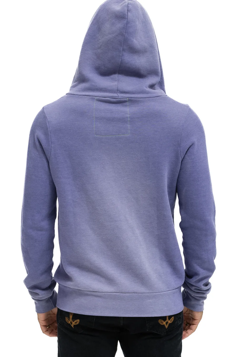 Hoodies | Hoodies | Aviator Nation BOLT STITCH 2 ZIP HOODIE - FADED GRAPE FADEDGRAPE