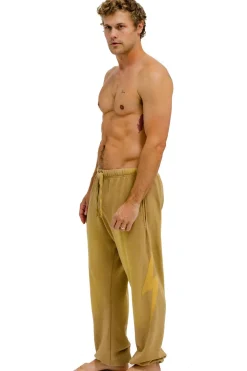 Sweatpants | Aviator Nation BOLT STITCH MENS SWEATPANTS - FADED TAN FADEDTAN