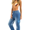 Sweatpants | Aviator Nation BOLT STITCH SWEATPANTS - FADED WATER FADEDWATER