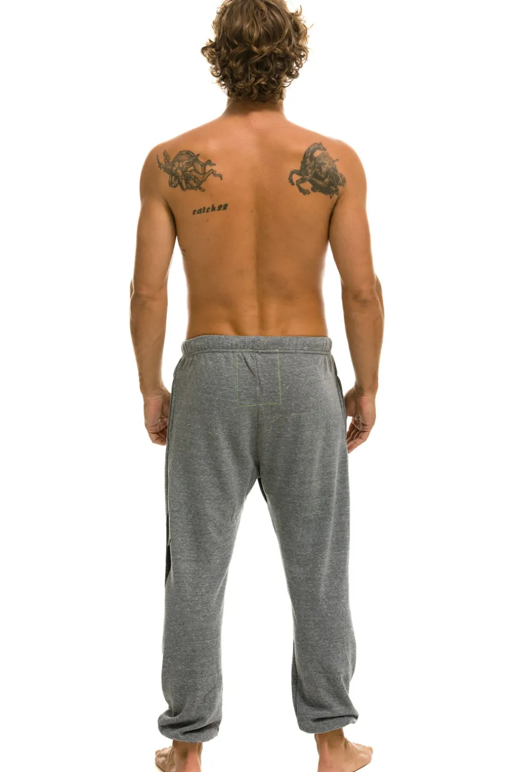 Sweatpants | Aviator Nation BOLT SWEATPANTS - HEATHER GREY HEATHERGREY