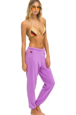 Sweatpants | Aviator Nation BOLT SWEATPANTS - NEON PURPLE // NEON PINK NEONPURPLE//NEONPINK