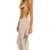 Sweatpants | Aviator Nation BOLT SWEATPANTS - SAND // MOCHA SAND//MOCHA