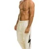 Sweatpants | Aviator Nation BOLT SWEATPANTS - VINTAGE WHITE VINTAGEWHITE