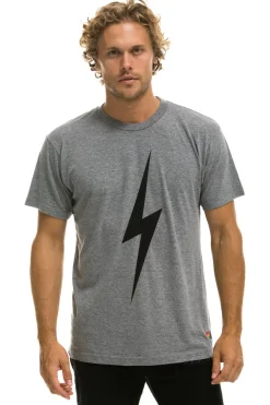 Tees | Tees | Aviator Nation BOLT TEE - HEATHER GREY HEATHERGREY