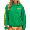 Hoodies | Collab Merchandise | Aviator Nation BOTTLEROCK 2024 RELAXED PULLOVER HOODIE - KELLY GREEN KELLYGREEN