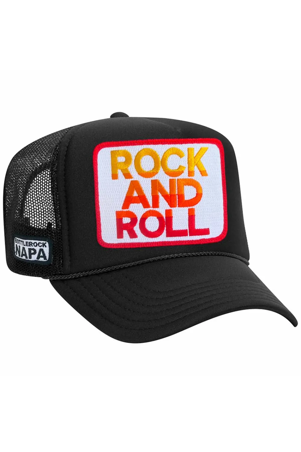 Trucker Hats | Trucker Hats | Aviator Nation BOTTLEROCK 2024 VINTAGE LOW RISE TRUCKER VINTAGELOWRISETRUCKERHATSAviatorNationOSBLACK