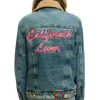 Denim | Denim | Aviator Nation CALI LOVER RANCH SHERPA DENIM JACKET - VINTAGE