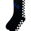 Socks | Socks | Aviator Nation CHECKERED SOCK - BLACK // WHITE BLACK//WHITE