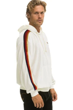 Hoodies | Hoodies | Aviator Nation CLASSIC VELVET RELAXED PULLOVER HOODIE - WHITE