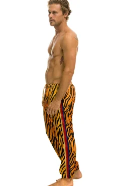 Sweatpants | Aviator Nation CLASSIC VELVET SWEATPANTS - TIGER