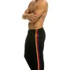 Sweatpants | Aviator Nation CLASSIC VELVET SWEATPANTS - BLACK