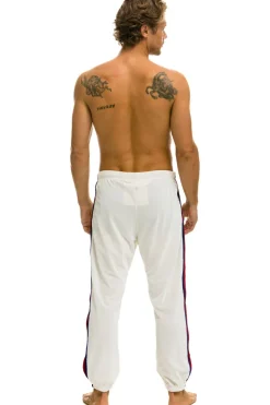Sweatpants | Aviator Nation CLASSIC VELVET SWEATPANTS - VINTAGE WHITE VINTAGEWHITE