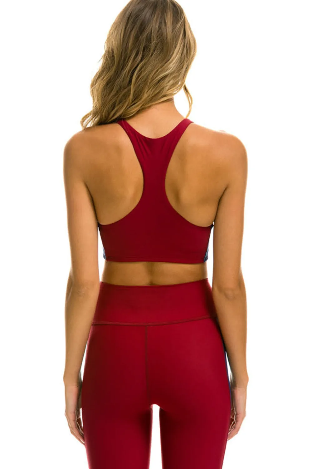 Activewear | Activewear | Aviator Nation COLOR BLOCK RACER SPORTS BRA - BLAZER