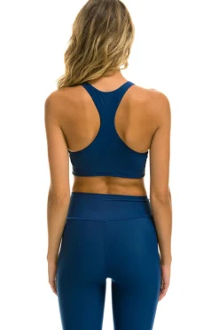 Activewear | Activewear | Aviator Nation COLOR BLOCK RACER SPORTS BRA - ROYAL