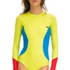 Swim Bottoms | Aviator Nation COLOR BLOCK SURF SUIT - LED