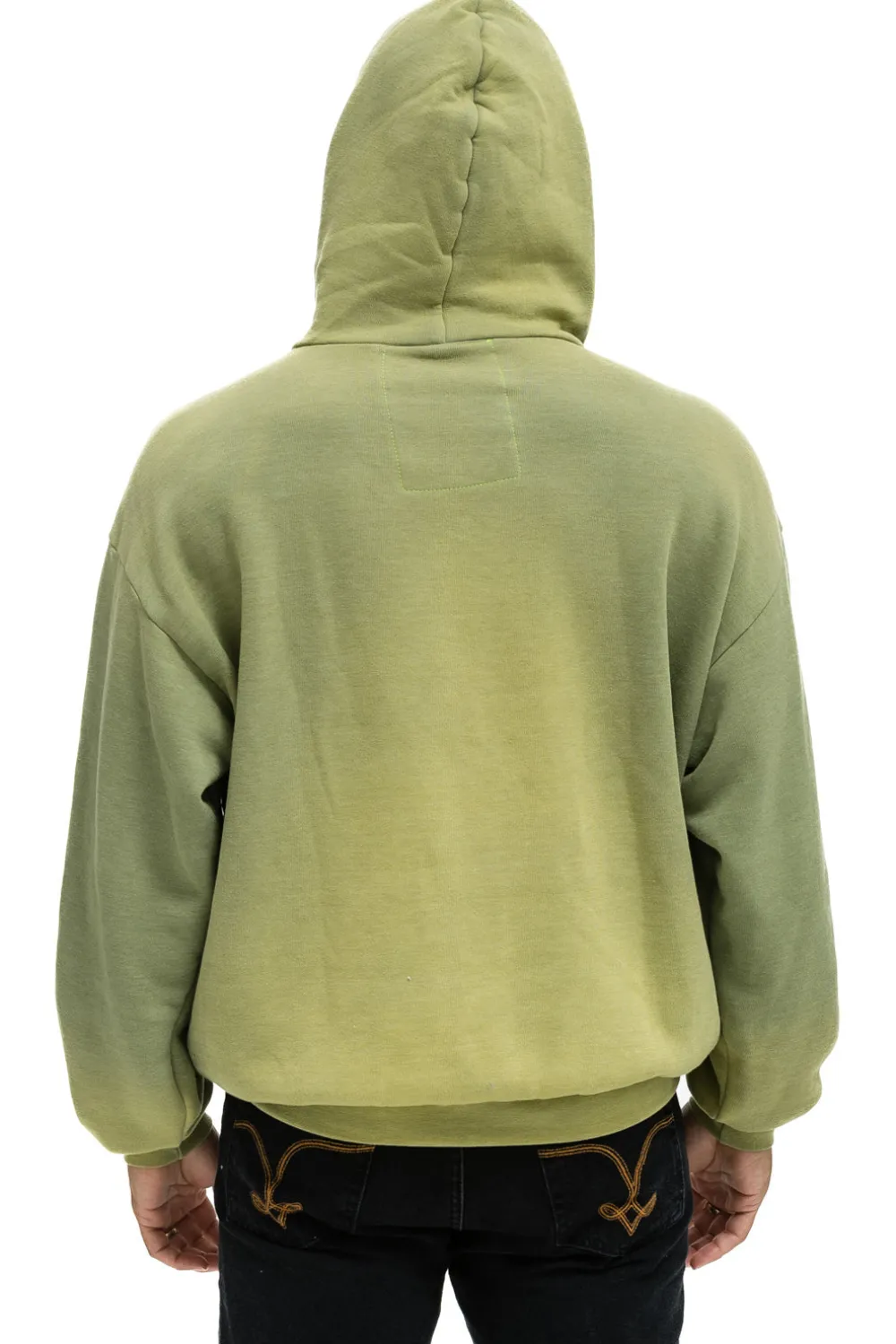 Hoodies | Hoodies | Aviator Nation CROSS STRIPE RELAXED PULLOVER HOODIE - FADED ARMY FADEDARMY