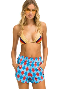 Shorts | Aviator Nation DIAMOND REPEAT LOUNGER SHORTS - SKY