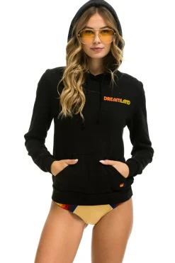 Hoodies | Hoodies | Aviator Nation DREAMLAND LOGO PULLOVER HOODIE - BLACK
