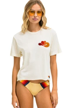 Boyfriend Tees | Aviator Nation GOLDEN SKY FESTIVAL 2024 BOYFRIEND TEE - VINTAGE WHITE VINTAGEWHITE