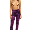 Activewear | Activewear | Aviator Nation HAND DYED FULL LENGTH HI-RISE LEGGINGS - TIE DYE CRYSTAL ROSE TIEDYECRYSTALROSE