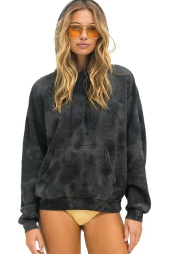 Hoodies | Hoodies | Aviator Nation HAND DYED PULLOVER HOODIE RELAXED - TIE DYE VINTAGE CHARCOAL TIEDYEVINTAGECHARCOAL