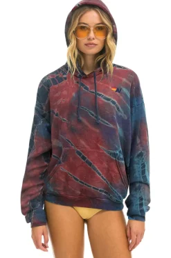 Hoodies | Hoodies | Aviator Nation HAND DYED PULLOVER HOODIE RELAXED - TIE DYE MULTI TIEDYEMULTI