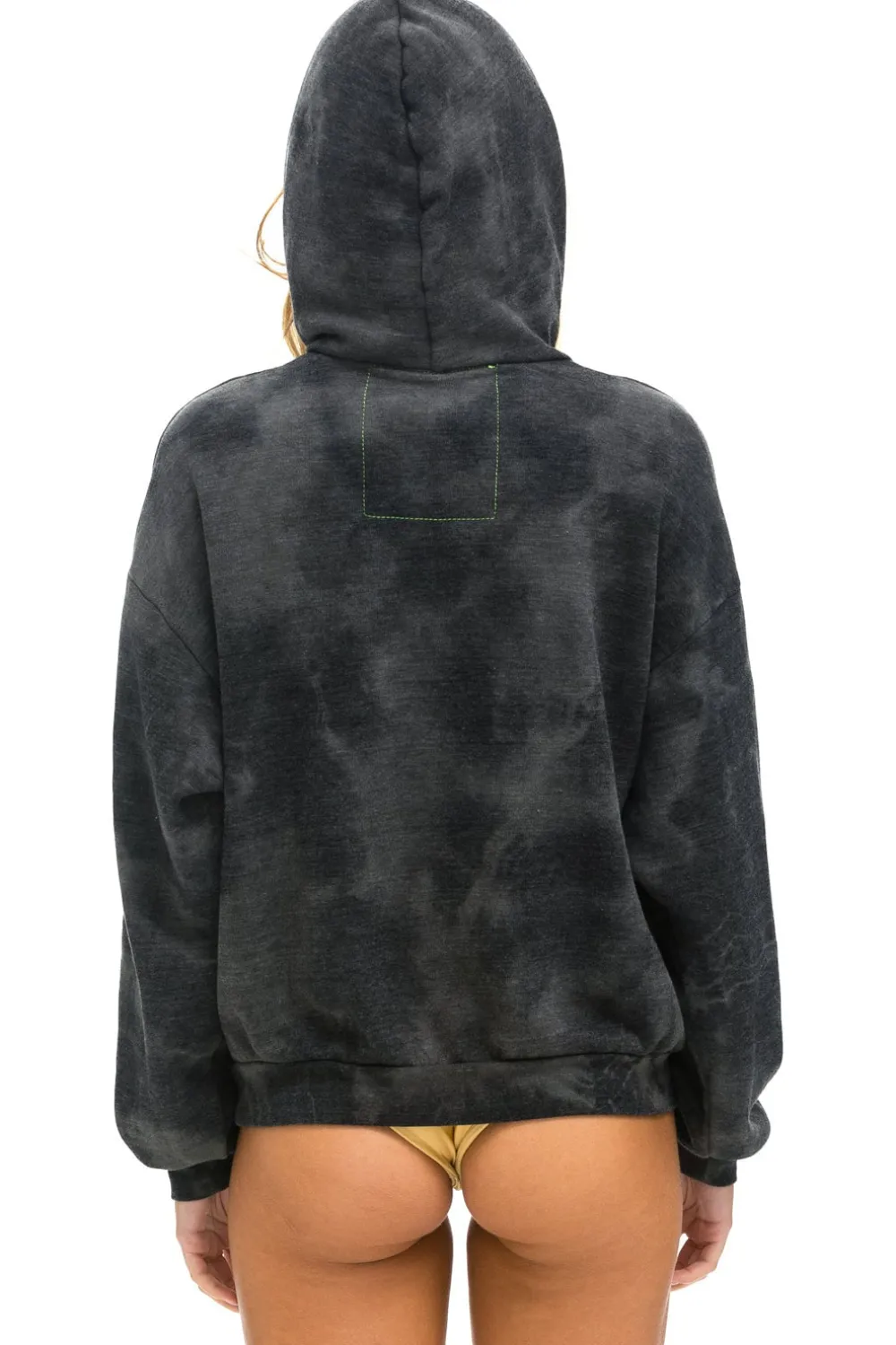 Hoodies | Hoodies | Aviator Nation HAND DYED PULLOVER HOODIE RELAXED - TIE DYE VINTAGE CHARCOAL TIEDYEVINTAGECHARCOAL