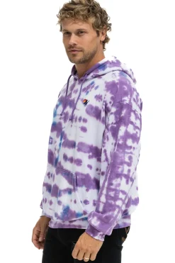 Hoodies | Hoodies | Aviator Nation HAND DYED PULLOVER HOODIE RELAXED - TIE DYE MAGENTA TIEDYEMAGENTA