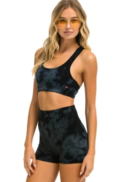 Activewear | Activewear | Aviator Nation HAND DYED SPORTS BRA - TIE DYE CRYSTAL SMOKE TIEDYECRYSTALSMOKE