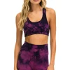 Activewear | Activewear | Aviator Nation HAND DYED SPORTS BRA- TIE DYE CRYSTAL ROSE TIEDYECRYSTALROSESportsBraAviatorNation