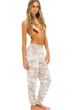 Sweatpants | Aviator Nation HAND DYED SWEATPANTS - TIE DYE SAND TIEDYESAND